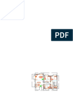 Plano de distribución de casa de 2 plantas