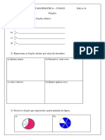 Frações para casa de matemática