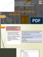 Soluciones para diálisis peritoneal: Características ideales y tipos