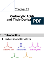 Chapter 17 Carboxylic Acids and Their Dericatives