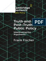 (Elements in Public Policy) Frank Fischer - Truth and Post-Truth in Public Policy - Interpreting The Arguments-Cambridge University Press (2021)