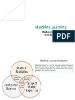 Chap-6 Machine Learning Introduction