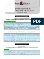 Info 1080 STF Resumo