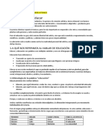 Resumen Tema 2 Claves Educativas