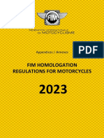 2023 FIM Homologation Regulations For Motorcycles v1 27.01.2023 Final