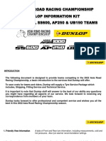 Dunlop's 2022 Asia Road Racing Championship Tyre Service Guide