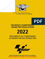 2022 FIM Grand Prix World Championship Regulations. Updated 25february 2022