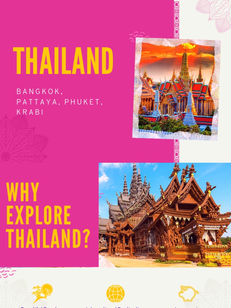 Thailand Brochure Pdf Thailand Pattaya