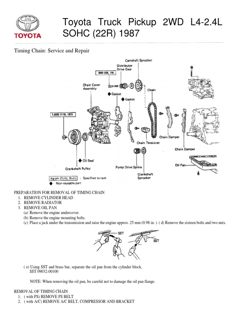 Timing Chain Repair Guide | PDF | Belt (Mechanical) | Pump