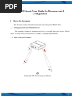 FM1100 Simple User Guide For Recommended Configuration V2.0