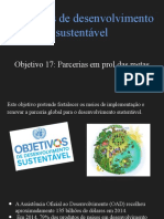 Objetivos de desenvolvimento sustentável