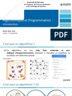 Algorithmique Et Programmation Introduction