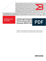 Achieving Enterprise SAN Performance With The Brocade 48000 Director