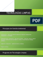 Tecnologías Limpias