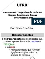 Aula 3 (Famílias de Compostos de Carbono)