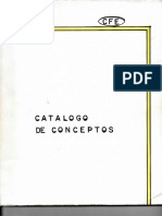Catalogo de Conceptos Cfe