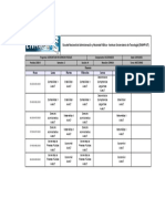 Horario 2do Semestre