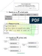 9.4. Ficha de Trabalho - Experiências Com Água