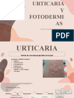 Urticaria y Fotodermias