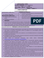 Plan de Trabajo 14 Al 17 Nov, Revolucion Mex..