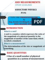 Units and Measurements Full Notes