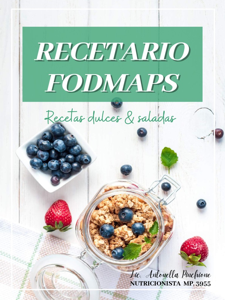 Recetario Fodmaps PDF Chocolate Tortita