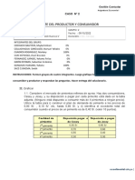 Excedentes productor y consumidor pimientos