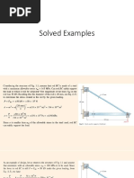 Strength of Material Solved Examples (Home Work)