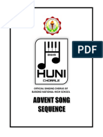 Advent Song Sequence