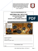 Plan de - HISTORIA DEL SIGLO XIX - BLOQUE I - MTRA. MARIBEL GÓMEZ MENESES 2023. SEM. B