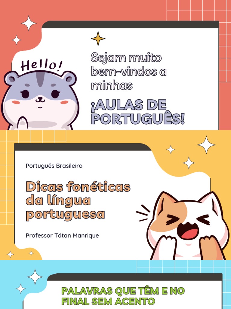 Aulas de Português!, PDF, Cognição