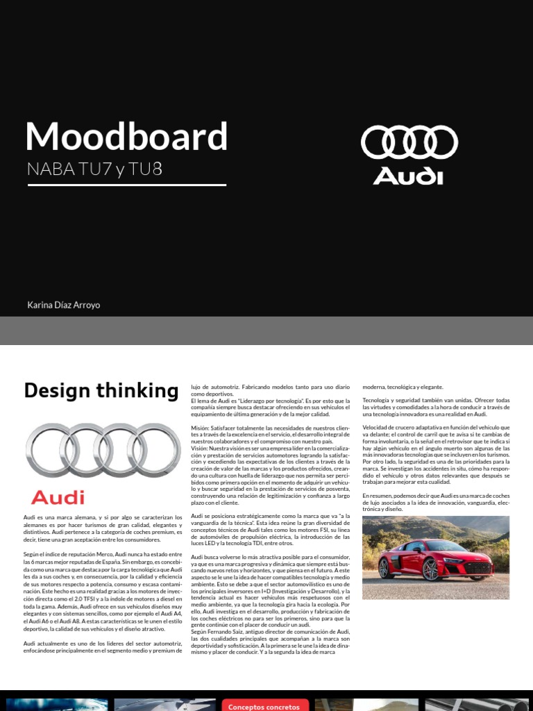 Moodboard Audi R8 | PDF | Audi | Marca