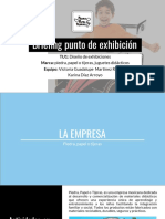 Proyecto Final, Punto de Exhibicion