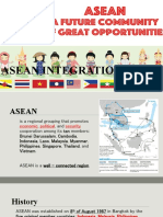 Advantages of ASEAN Integration (2nd Report)
