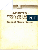 Apuntes para Un Texto de Armonía. Iliana García