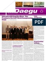 Indaegu: Interview With Dong Hoo Moon - Vice President of The Iaaf World Championships Daegu