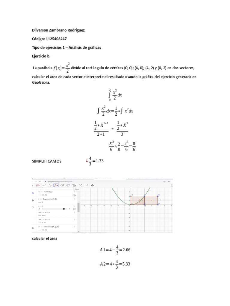 Cálculo de volúmenes e integrales aplicadas | PDF | Integral | Media ...