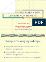 Media 2 Dimensi Non Proyeksi