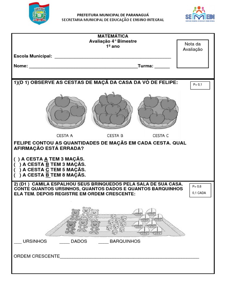 APOSTILA MATEM TICA 1 ANO ENSINO FUNDAMENTAL PDF visual data 8