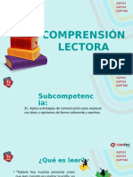 Comprensión Lectora