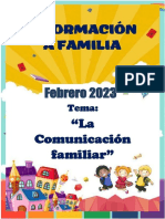 FORMACION MES DE FEBRERO