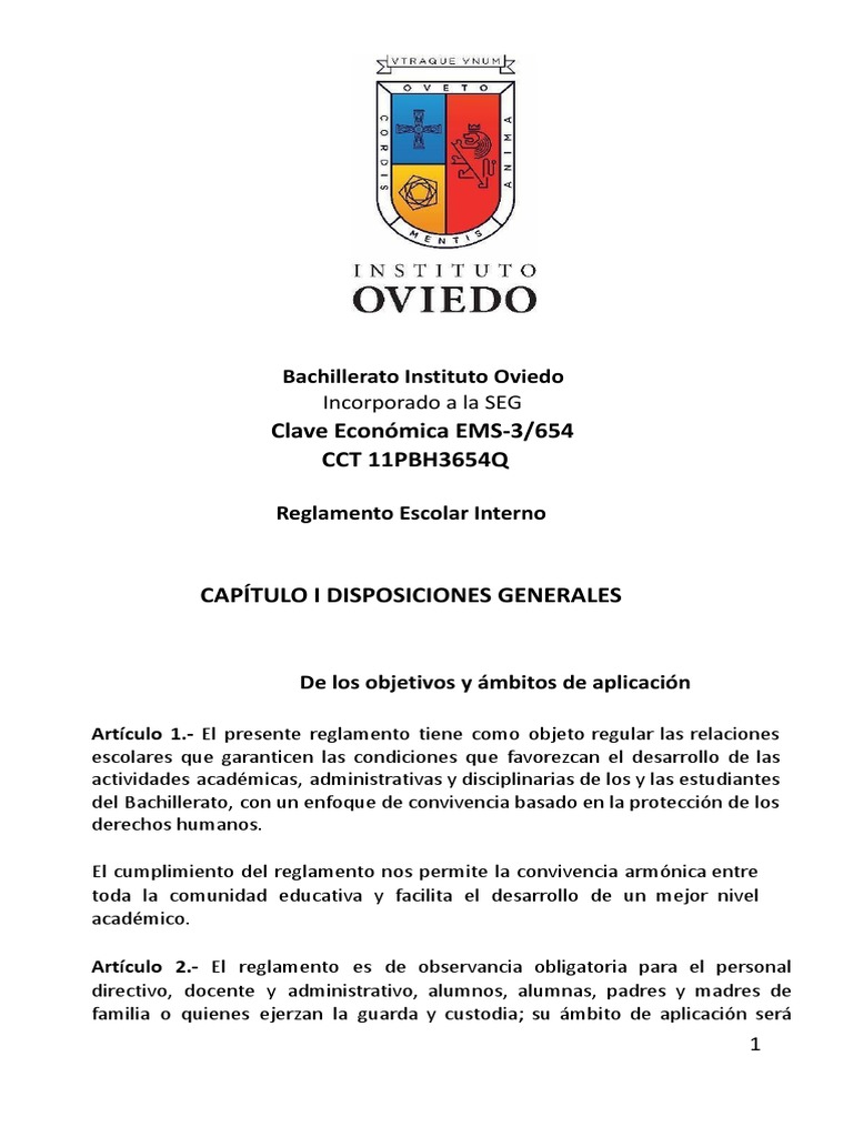 Reglamento Completo | PDF | Evaluación | Maestros