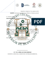 Solicitud Instalación Softwares COI y NOI