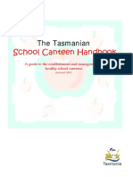 Tasmanian School Canteen Handbook Guide