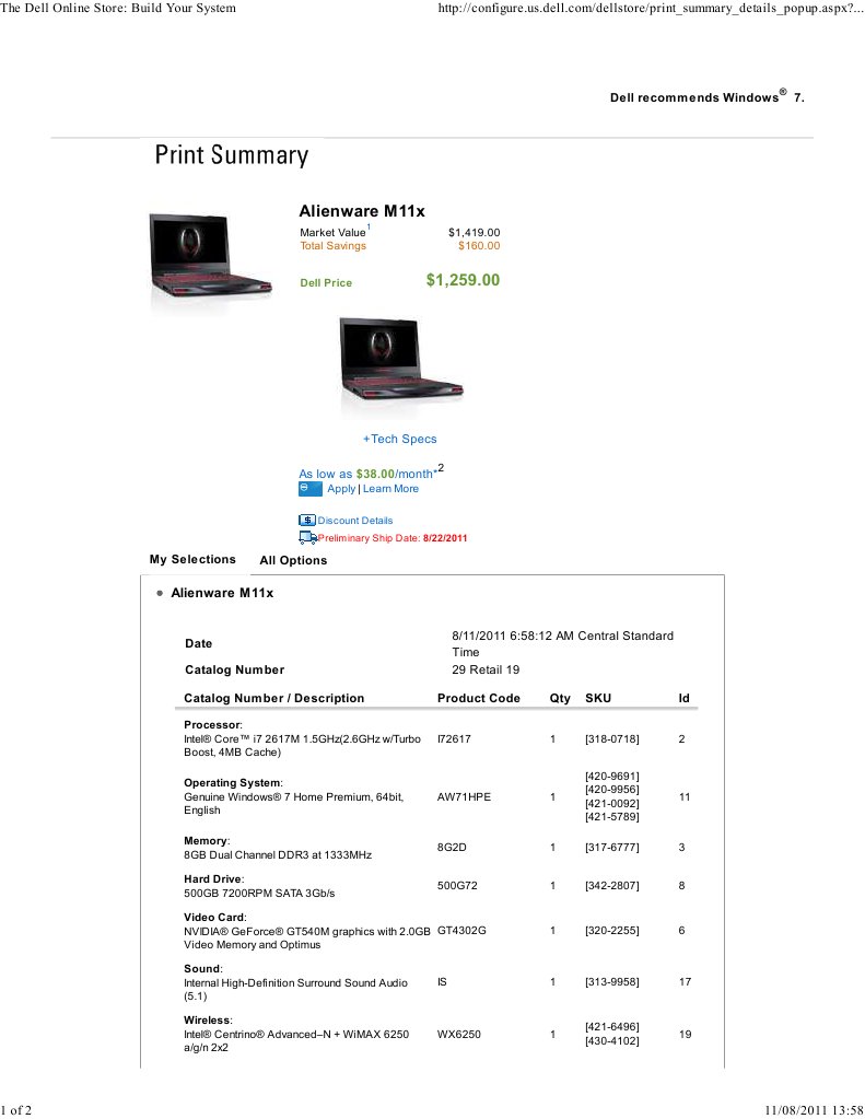 Alienware-Cost Reduction | PDF | Technology & Engineering