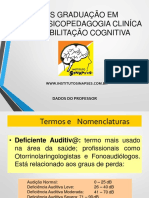 Pós-Graduação em Neuropsicopedagogia e Reabilitação Cognitiva