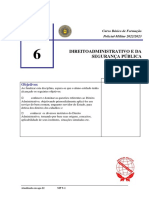 Direito Administrativo Da Segurança Pública CBFPM 2022-2023
