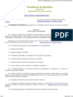 L13709 - Lei Geral de Proteção de Dados Pessoais LGPD