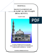 Proposal Pembangunan Masjid Almuttaqin