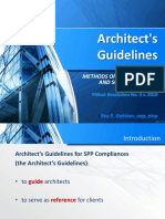 Architect - S Guidelines Condensed Presentation - by Ar. Rey Gabitan324924235